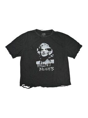 OTHER Violent Delights Marilyn Manson T-Shirt in Black